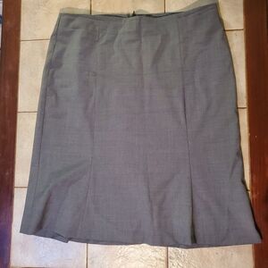 Talbots Classic Gray Skirt